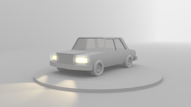 lada low poly the racing car is russian Modelo 3D .c4d .max .obj .3ds .fbx .stl .blend 