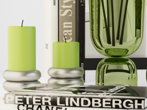 decorative set 001- plants set Modelo 3D