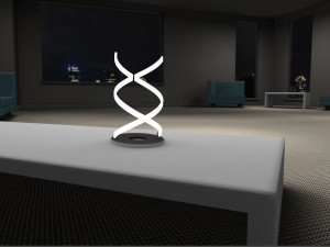 intertwining lamp 3D 模型