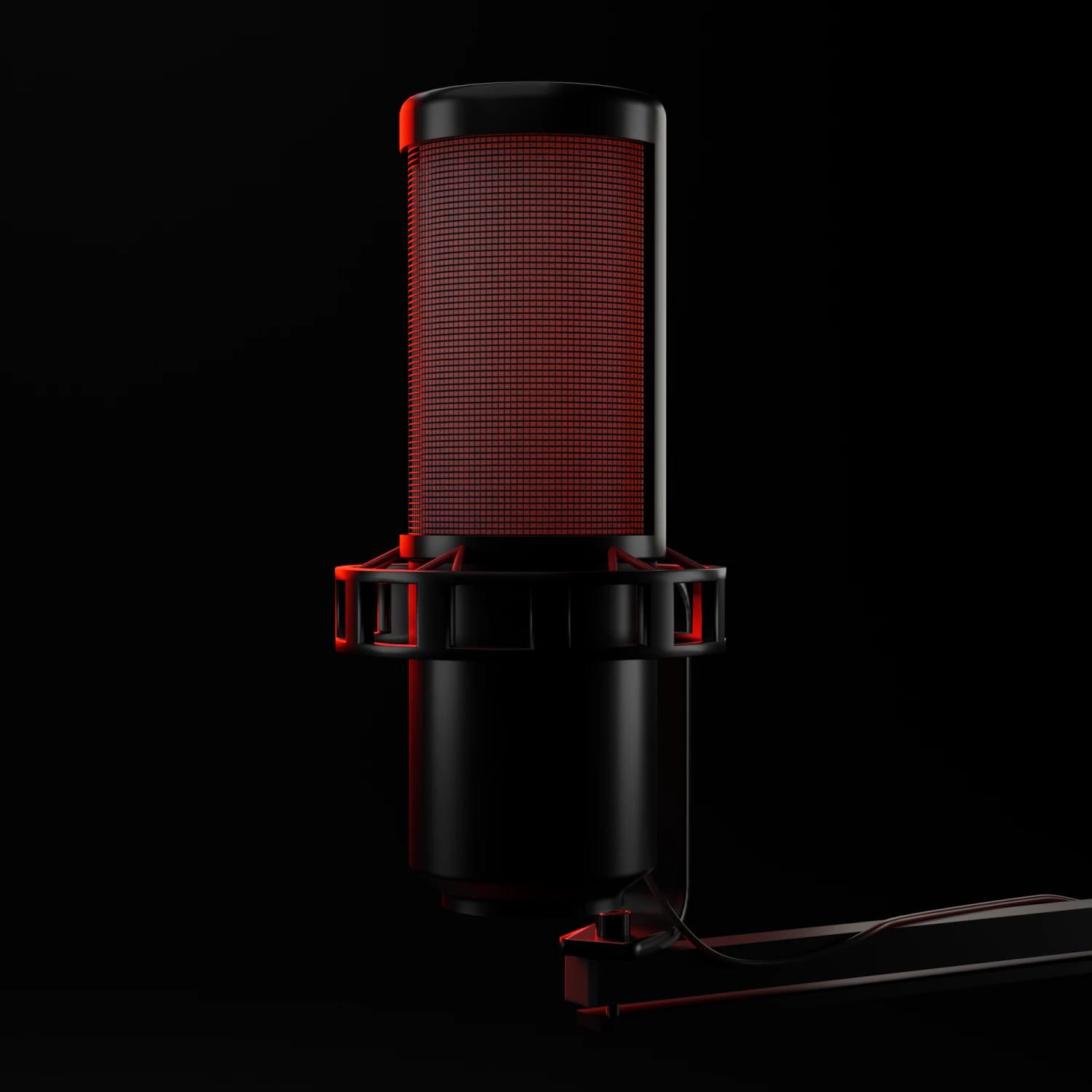 microphone 3D Model .c4d .max .obj .3ds .fbx .stl .blend 