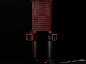microphone Modelo 3D
