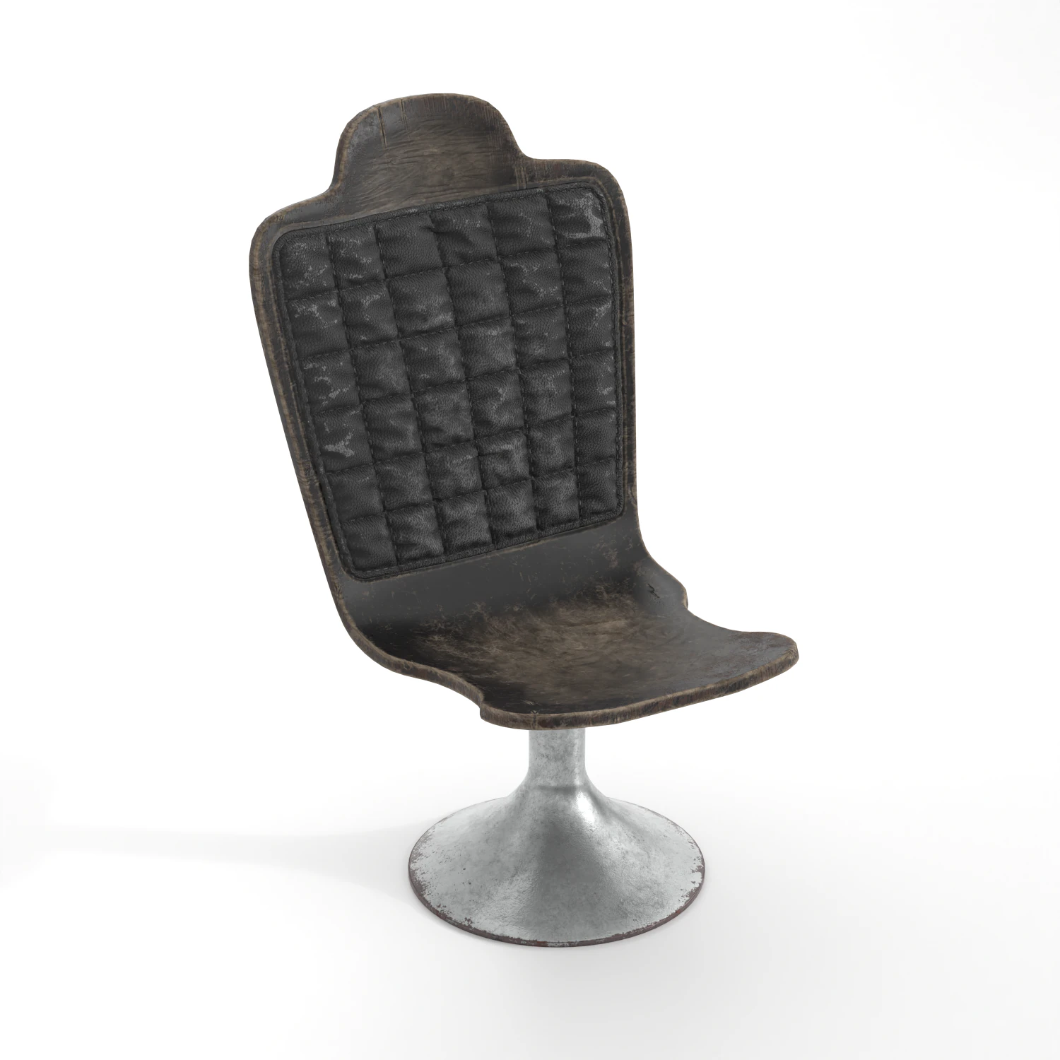Vintage chair 3D Model .c4d .max .obj .3ds .fbx .stl .blend 