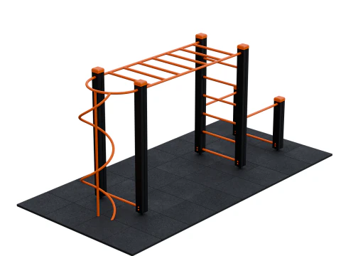 Sportspielplatz 3D Modell