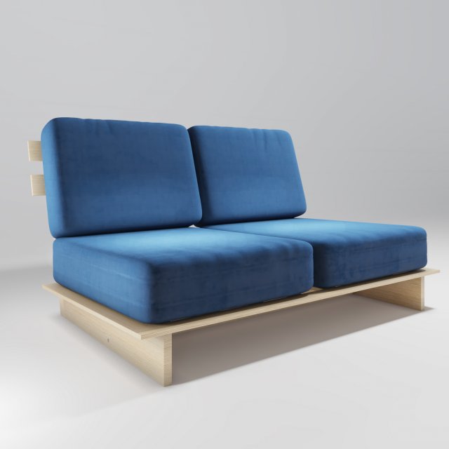 sofa 3Dモデル .c4d .max .obj .3ds .fbx .stl .blend 