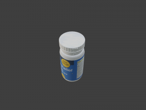 headache pill bottle Model 3D
