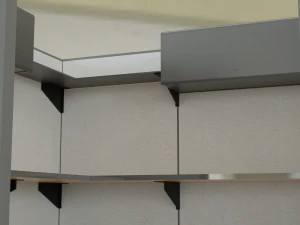 office cubicle empty 3D Model