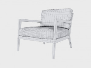 chair arm elbow Modèle 3D