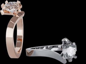 diamond ring s Modello di stampa 3D