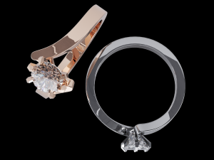 diamond ring s Modello di stampa 3D