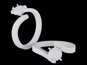 diamond ring s Modello di stampa 3D
