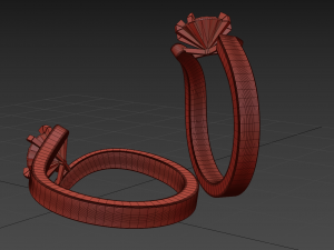 diamond ring s Modello di stampa 3D