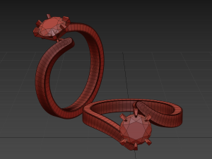 diamond ring s Modello di stampa 3D