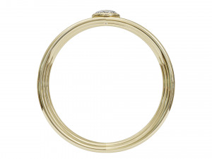 4 wire diamond ring size 9 3D Print Model