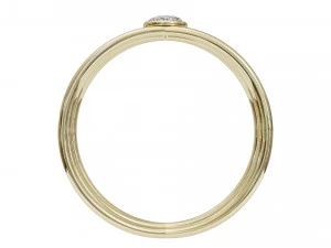 4 wire diamond ring size 9 3D Print Model