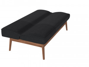 corduroy pulley sofa bed Model 3D
