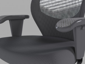 office chair cube pattern 3D-Modell