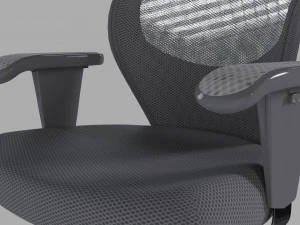 office chair cube pattern 3D Model