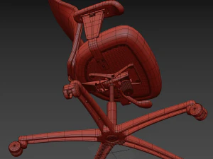 office chair cube pattern 3D Model