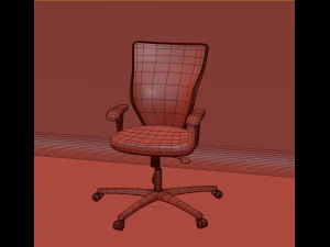 office chair cube pattern 3D Model