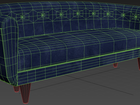 Sofa Kavari 3Dモデル