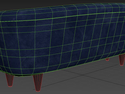 Sofa Kavari 3D Model