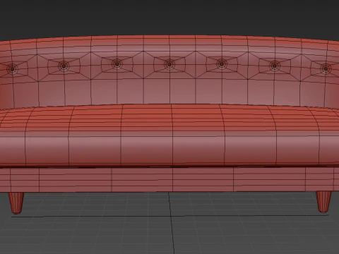 Sofa Kavari 3D Model