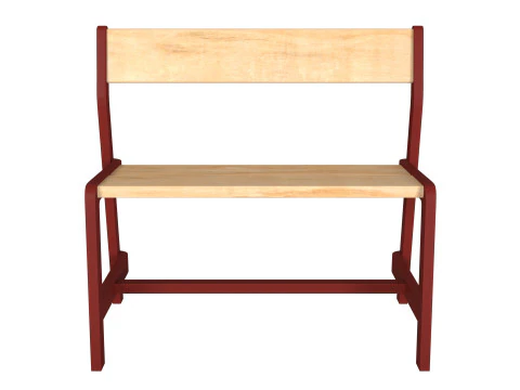 Pack of Sofa interior and bench 3D Model