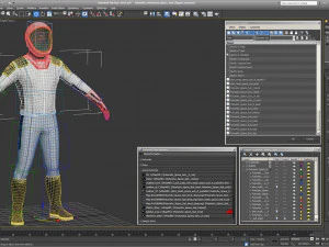 Traje espacial de astronauta futurista equipado Modelo 3D