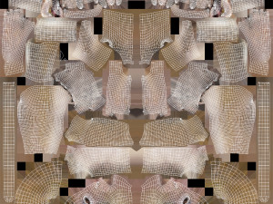 monkey fur rigged Modelo 3D