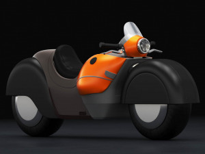 motorbike concept 3D Model