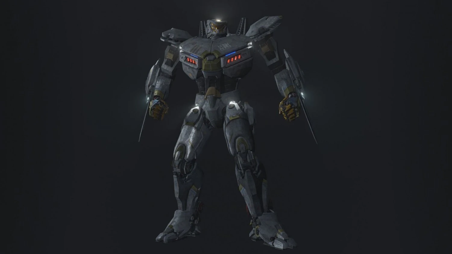 striker eureka - pacific rim 3D Model .c4d .max .obj .3ds .fbx .stl .blend 