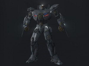 striker eureka - pacific rim 3D-Modell