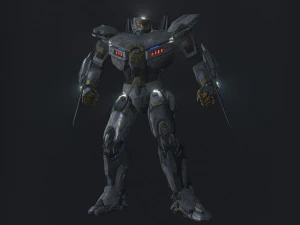 atacante eureka - borda do pacífico Modelo 3D