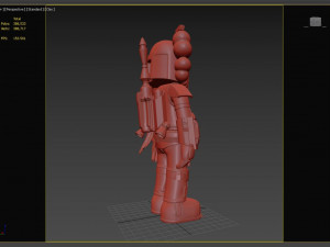 kaws boba fett companion 3D Model