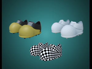 cartoon sport girl nina 3D Модель