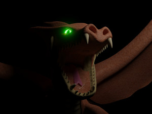 3D Charizard Mega Y 3D Модель