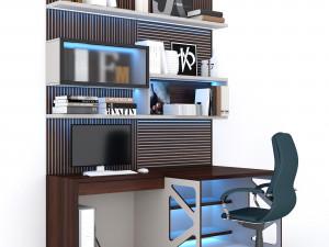 office table 3D 模型