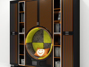 book shelf 3D Модель