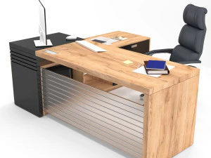 office table 3D Model