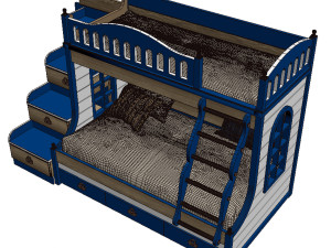 bunk bed 3D Модель