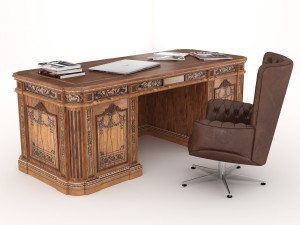 Table Resolute Model 3D