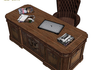 Table Resolute Model 3D