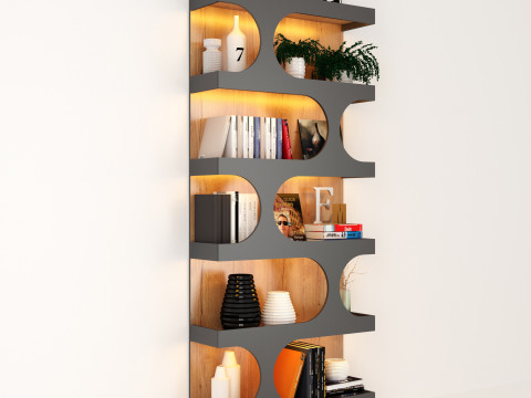 Bookcase 3D 模型