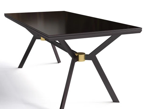 Table Chair 3D Model