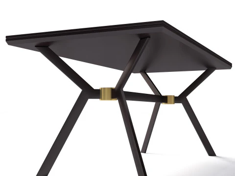 Table Chair 3D Model