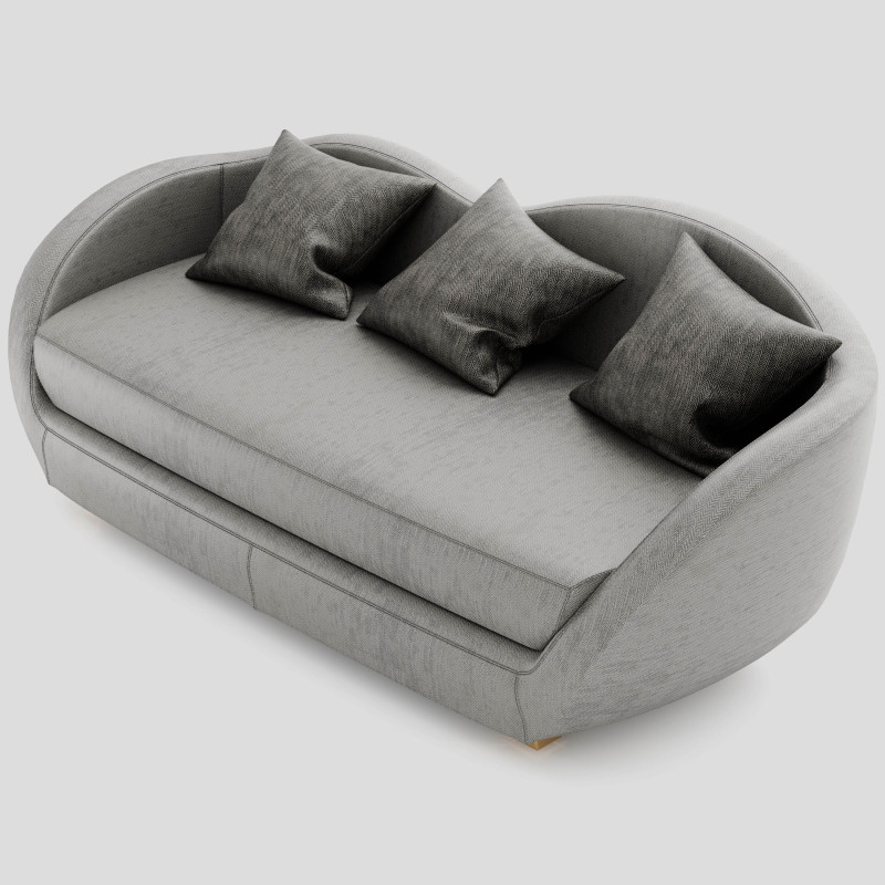 Sofa Model 3D .c4d .max .obj .3ds .fbx .stl .blend
