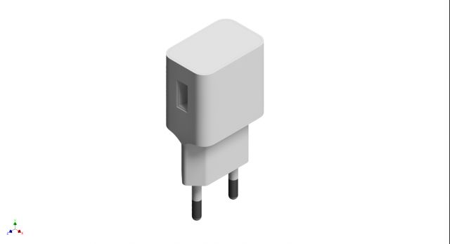 charger 3D Model .c4d .max .obj .3ds .fbx .stl .blend 