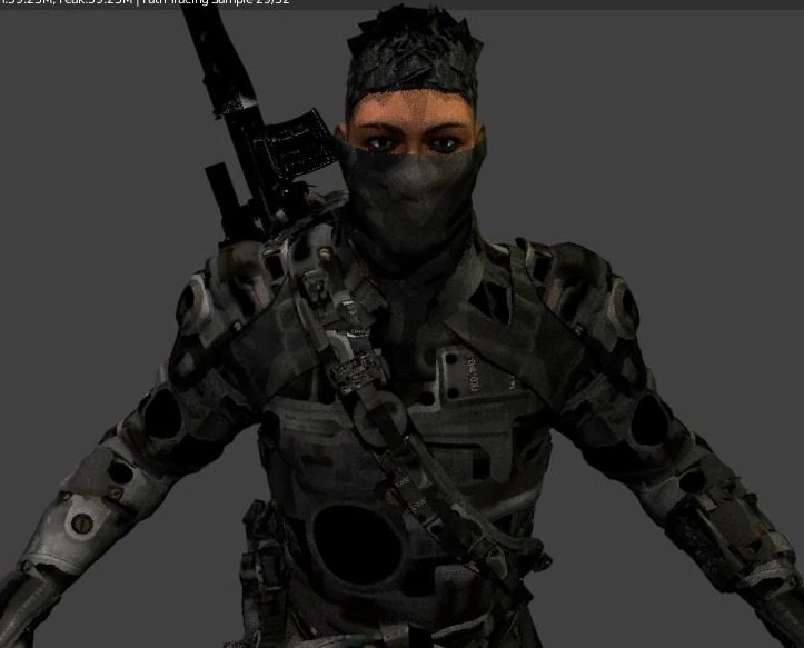 game character 3D Model .c4d .max .obj .3ds .fbx .stl .blend 