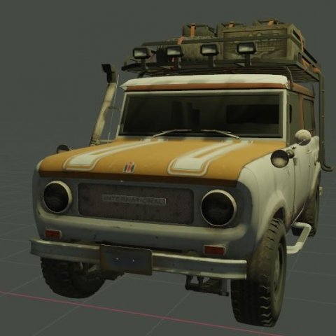 travel car 3Dモデル .c4d .max .obj .3ds .fbx .stl .blend 