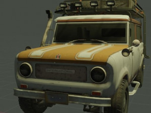 travel car 3D 模型